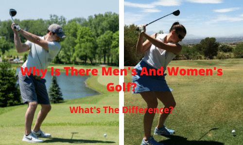 why is there men's and women's golf